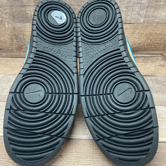 Nike Court Borough Mid 2 Boot 'Club Gold Blue Hero BQ5440-701 Youth Size 7Y New - Picture 11 of 11